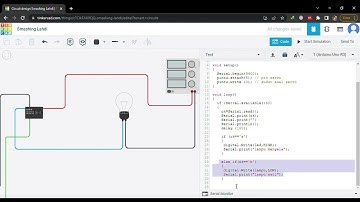 Simulasi Arduino TinkerCAD - 13. Smarthome Kontrol Berbasis Bluetooth Android