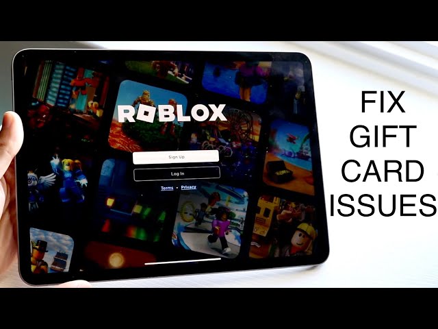 Roblox Gift Card Not Working? Here're Some Solutions! - MiniTool Partition  Wizard