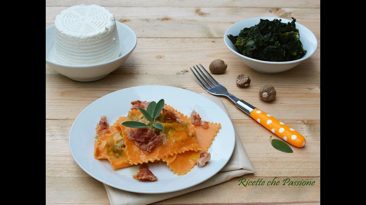 Ravioli ricotta e spinaci fatti in casa - La Ricetta di ...