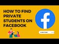 HOW TO FIND PRIVATE STUDENTS ON FACEBOOK FOR ONLINE ENGLISH TEACHERS| ESL