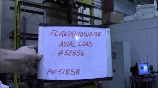 Foam Laminates of Vermont Axial Load Test