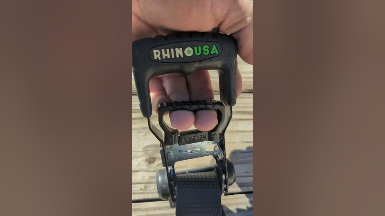 product review of Rhino USA tie downs. 
