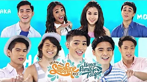 ABS-CBN Summer Station ID 2017 "Ikaw Ang Sunshine Ko, Isang Pamilya Tayo" Lyric Video