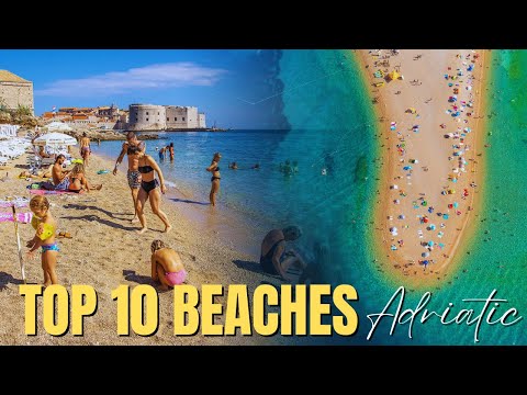 TOP 10 beaches in the Adriatic Sea, Croatia