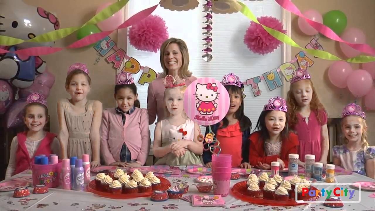 Hello Kitty Birthday Party Ideas - YouTube