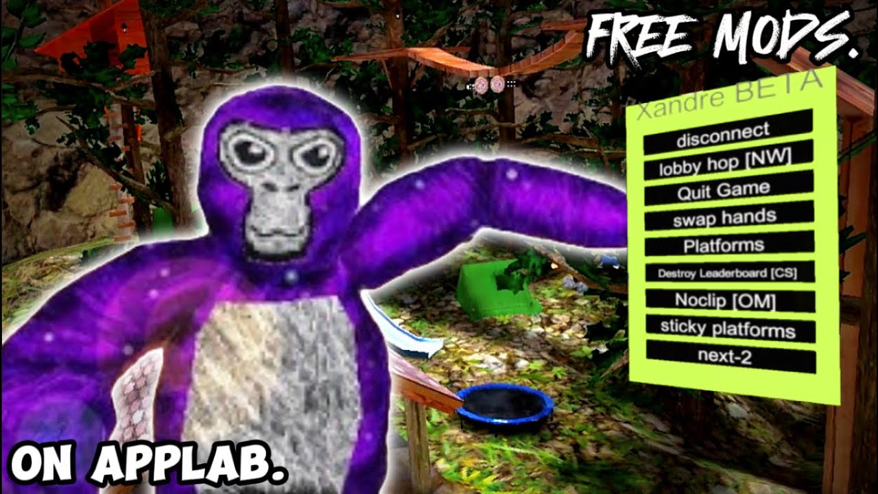 This Gorilla Tag Copy Gives You Free Mods… 