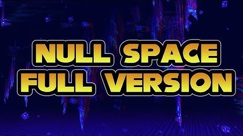 Null Space Full Version Mod - Sonic Forces