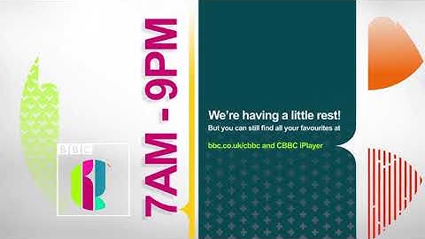 CBBC Closedown 01/09/2020