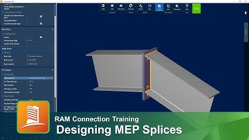 Designing Moment End Plate (MEP) Splice Connections in RAM Connection