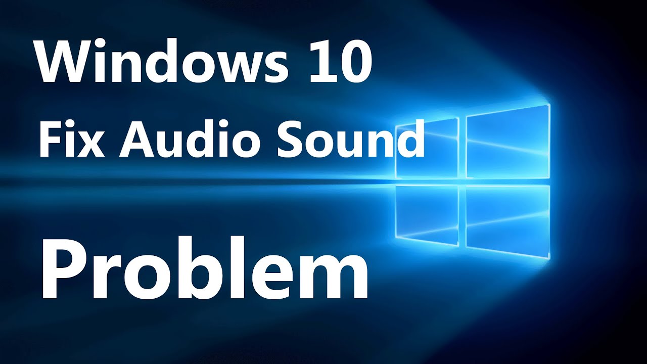 how to fix computer audio problems