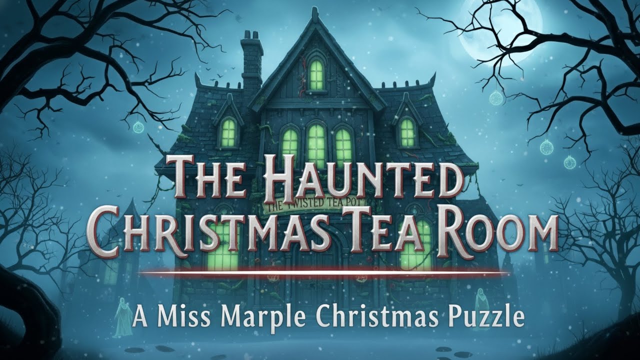 The Haunted Christmas Tea Room | A Miss Marple Christmas Puzzle