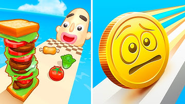 Sandwich Runner | Coin Rush - All Level Gameplay Android,iOS - NEW APK UPDATE