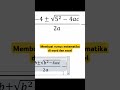 Menulis rumus matematika di word #shorts