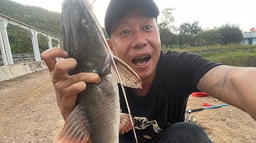 Trải nghiệm Hành trình đi câu || chiến lợi phẩm là cá lăng đuôi đỏ to