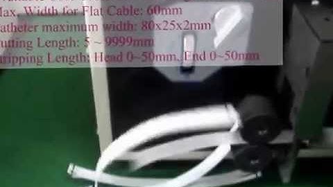 Flat Cable Stripping Cutting and Splitting machine (WPM-09E+S)