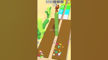 Stacky Dash - Gameplay Walkthrough level 122 । Best Android ,iOS Games #shorts #stackydash #level122