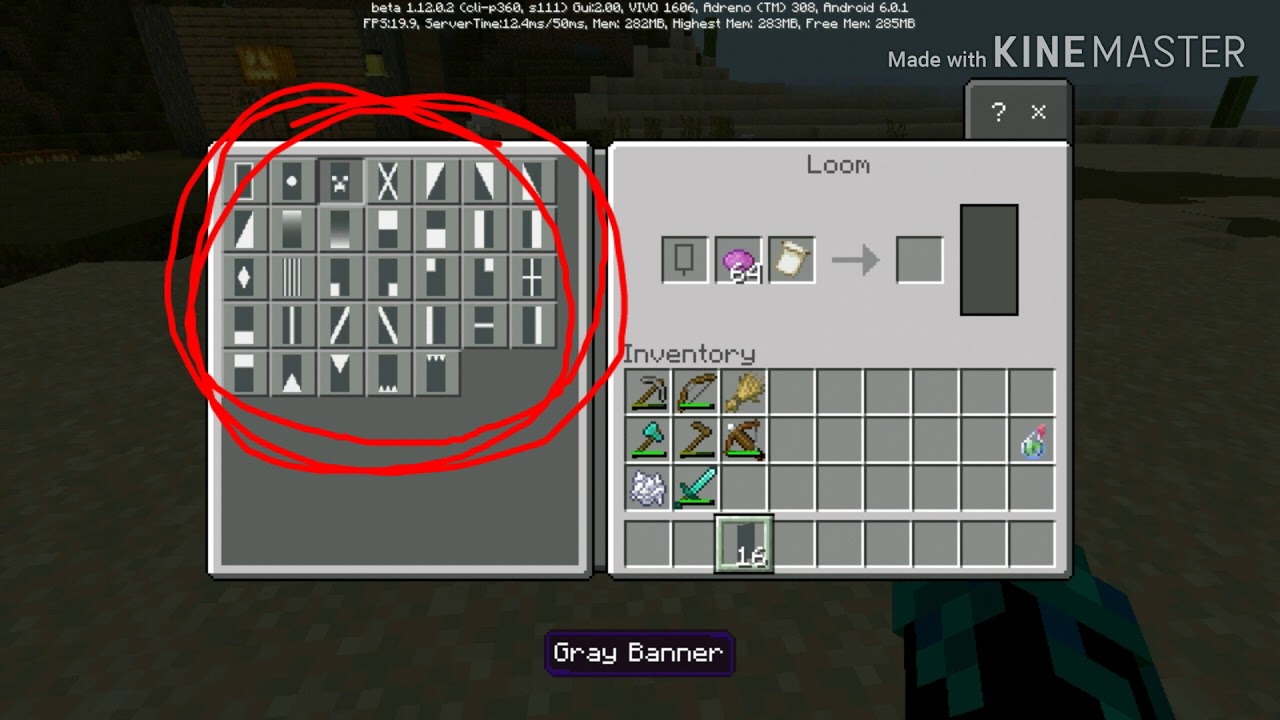 How To Use Loom in MineCraft - YouTube