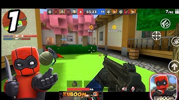KUBOOM 3D : FPS Shooting Game - Gameplay Walkthrough Part-1(iOS,Android)
