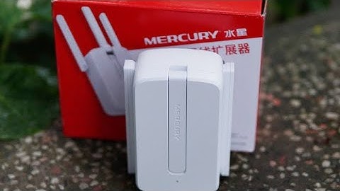 Hướng dẫn sử dụng bộ kích sóng wifi mercury mw310re