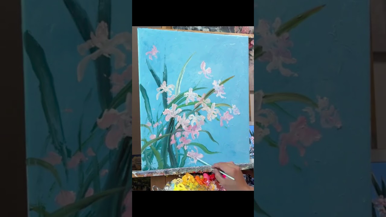 Pink & White Flowers Blooming Under Blue Sky 