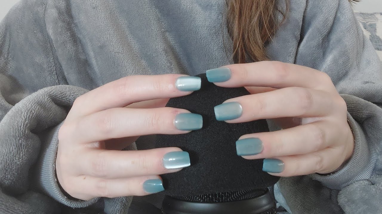 Rubbing Fingertips on Foam Mic Cover ASMR (No talking)