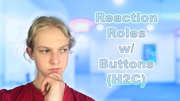 How to code a Reaction roles w/ buttons discord bot