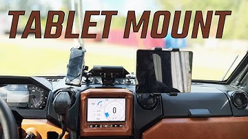 Polaris Ranger 1500 XD Tablet Mount | Thumper Fab