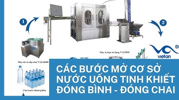 Xây dựng nhà xưởng sản xuất nước uống đóng chai