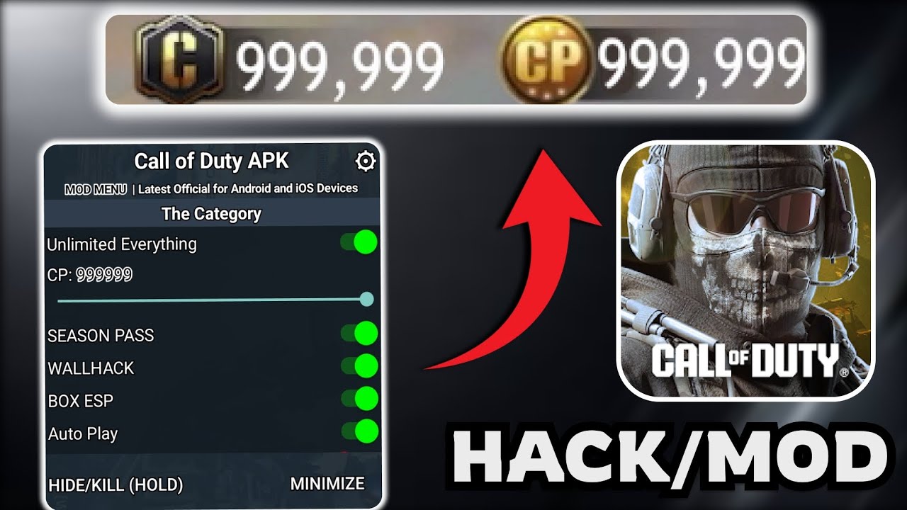 COD Mobile Mod Menu 2026 | Aimbot, Wallhack & Unlimited CP – Working Hack Android & iOS