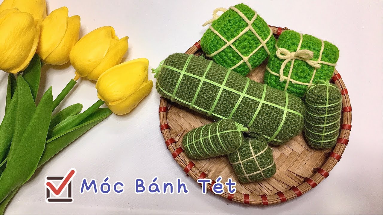 #60 - HD ( Eng Sub ) Móc Bánh Tét Bằng Len