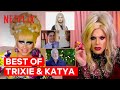 Best Of Drag Queens Trixie Mattel & Katya React To TV | Netflix