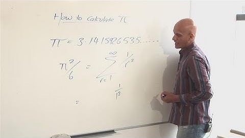 How To Compute Pi