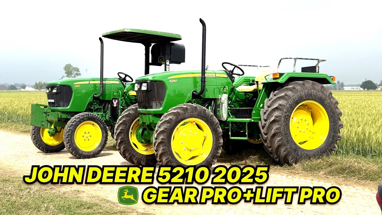 John deere 5210 gear pro-Lift pro 4x4 2025 model | review and specifications with Price
