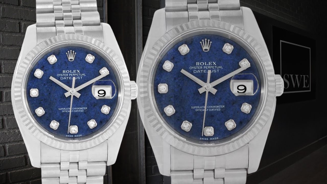 rolex sodalite dial
