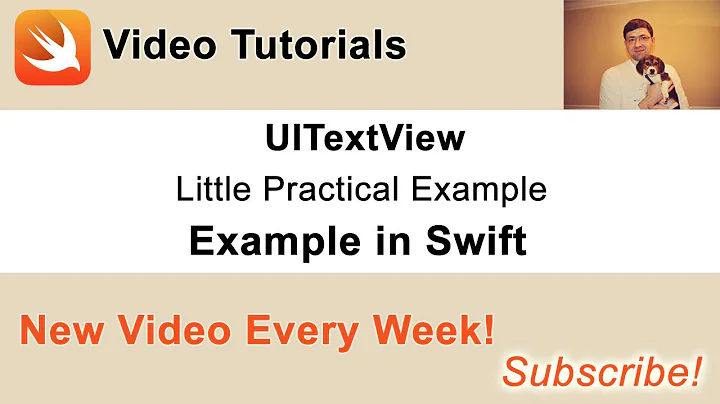 UITextView little practical example in Swift