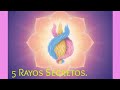 5 RAYOS SECRETOS ⚡☀️, ATRAVÉS DEL ARCÁNGEL UZZIEL 💚🧘‍♂️