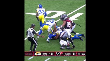 Muffed punt sets up Rams in the redzone!