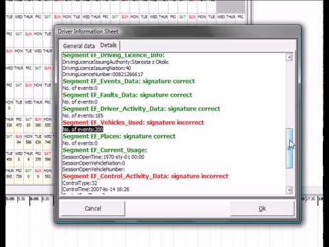 Tachospeed - Opening digital tachograph files from external devices