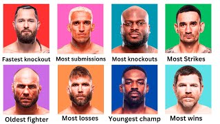 Every Unbreakable Ufc Record Explained In 7 Minutesufc Records