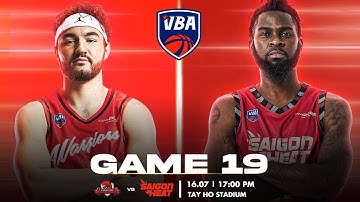 🛑 Trực tiếp VBA 2022 | 16.7.2022 | Game 19 | Thang Long Warriors vs Saigon Heat