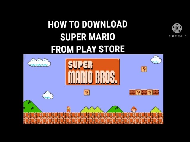 How to Install SUPER MARIO on android 2017 [NO ROOT] [Best Method