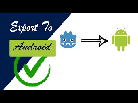 Godot - Exporting From Godot To Android in APK