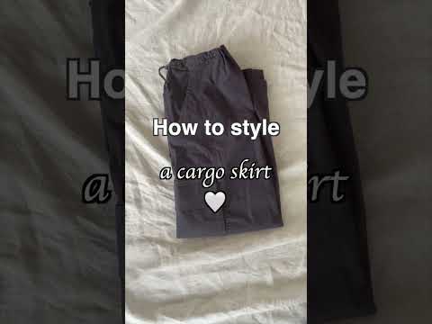 वीडियो: कार्गो स्कर्ट पहनने के 3 तरीके