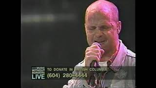 The Tragically Hip - Music Without Borders, Toronto - Oct 21, 2001