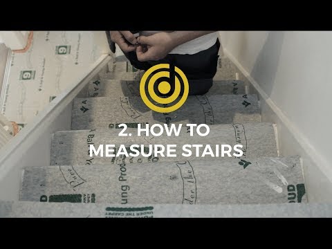 Designer Carpet Measuring Videos 2 - How To Measure Stairs