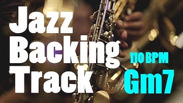 Jazz Swing Backing Track - Gm7 - 110 BPM