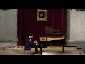 Recital de piano de Alberto Menjón