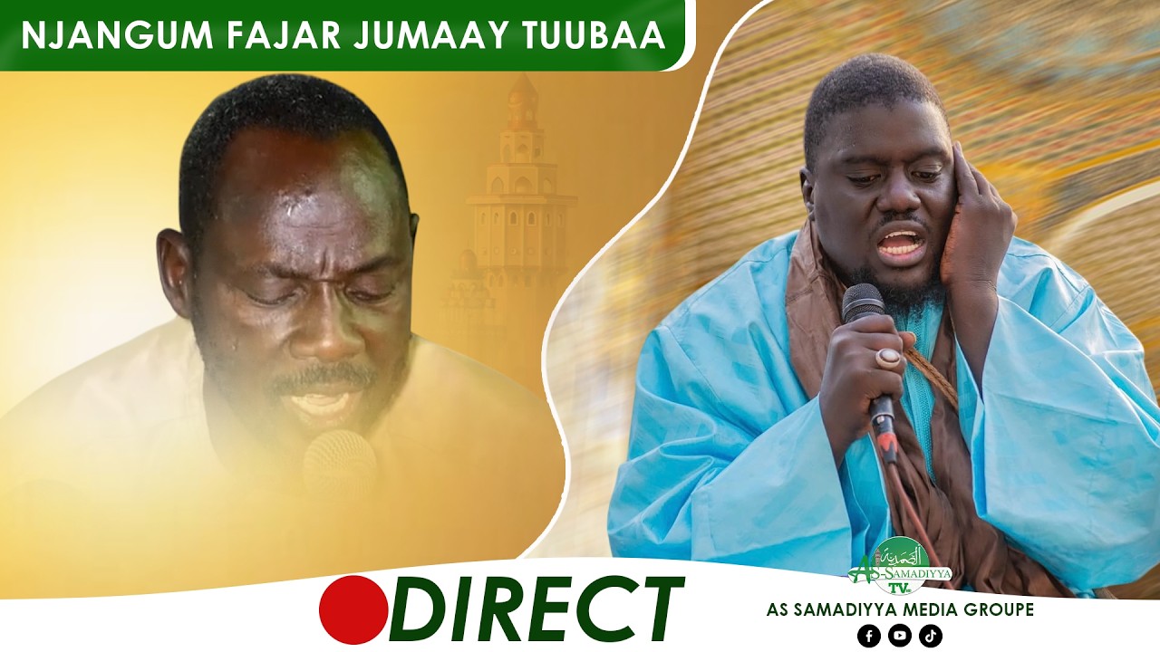 🔴 DIRECT | Grande Mosquée de Touba | Njangum Khassida Fajar - Jour 16 Ramadan 1447H / Février 2026