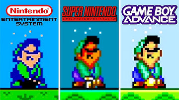 Super Mario Bros.2|NES Vs. SNES Vs. GBA|Feat. Luigi