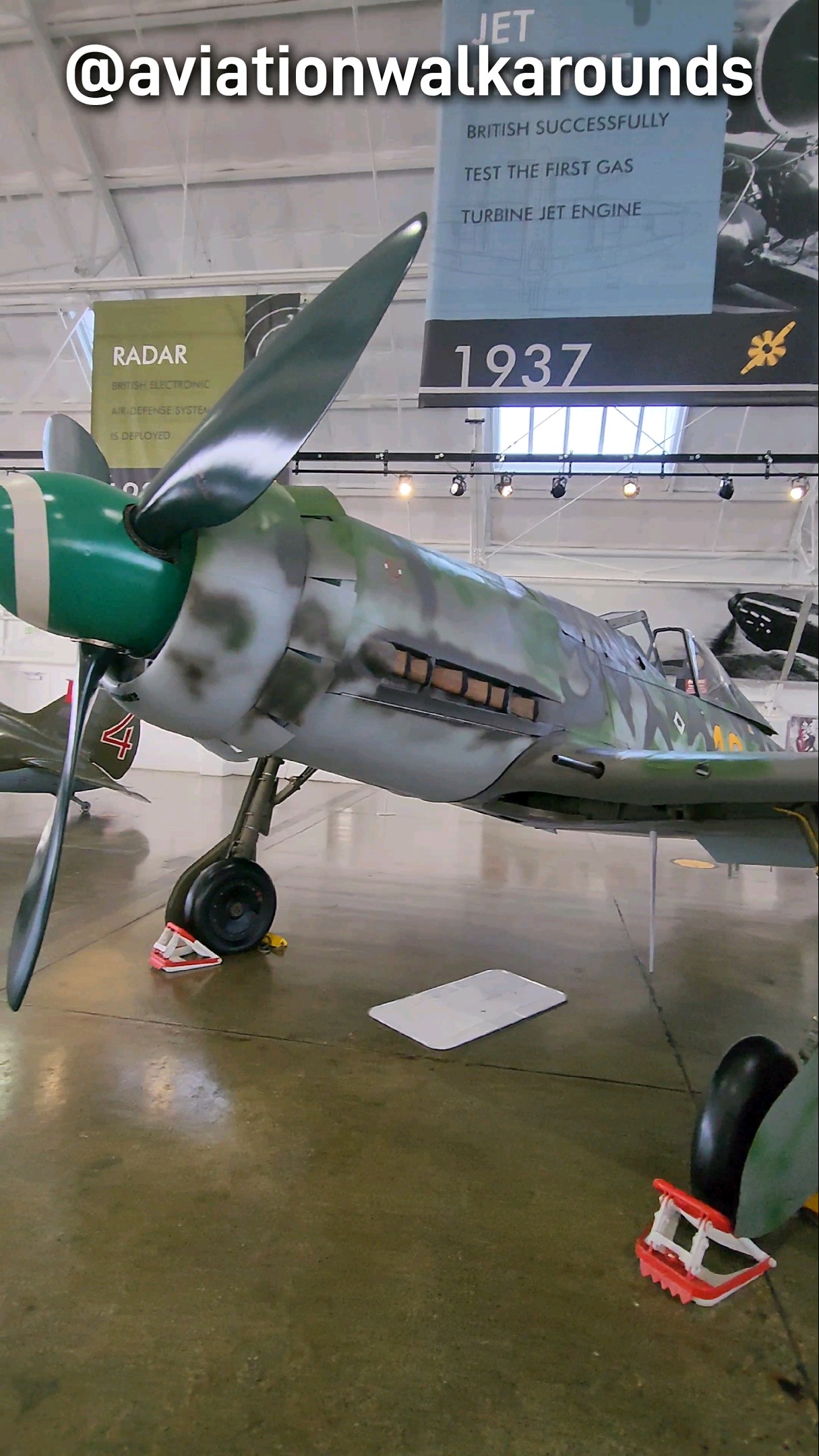 Focke Wulf FW-190 D-13 Dora Lustwaffe WW2 Fighter #aviation